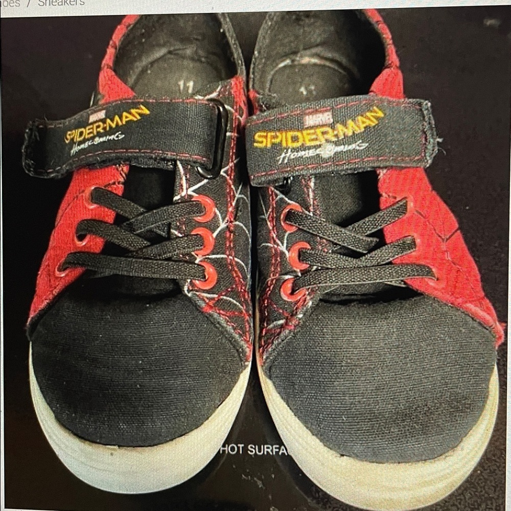MARVEL SPIDERMAN HOMECOMING TODDLER SNEAKERS 11